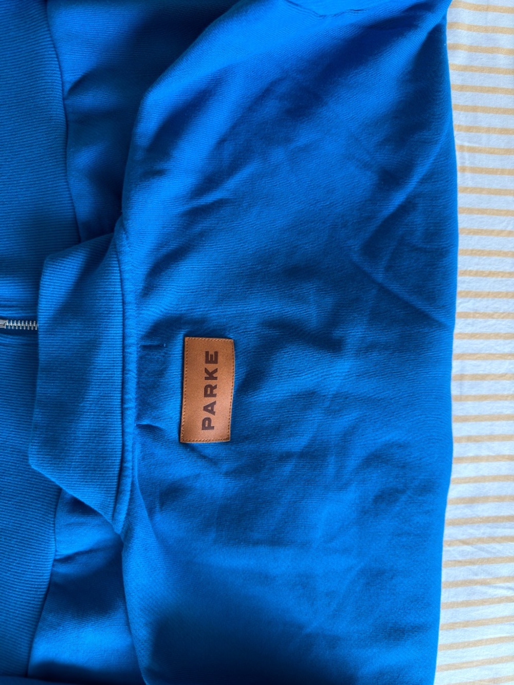 Parke Heritage Zip up Mockneck Size L/XL - Picture 3 of 4